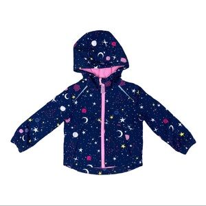 Athletic Works bonded fleece constellation jacket